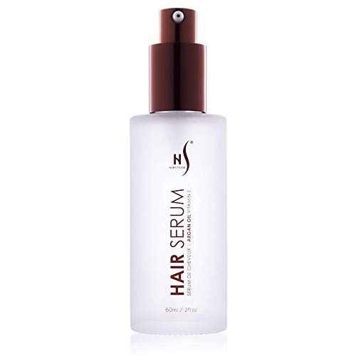 HerStyler Hair Repair Serum - Argan Oil Hair Serum for Frizzy and Damaged Hair - For Frizz, Styling and Shine - 2 Fl Oz - Pack of 1