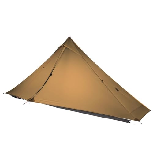 Telomat 3FULGEAR Lanshan1 Pro Outdoor Ultralight Camping Tent for 1 Person 3/4 Season Professional 20D Nylon Double Sided ...