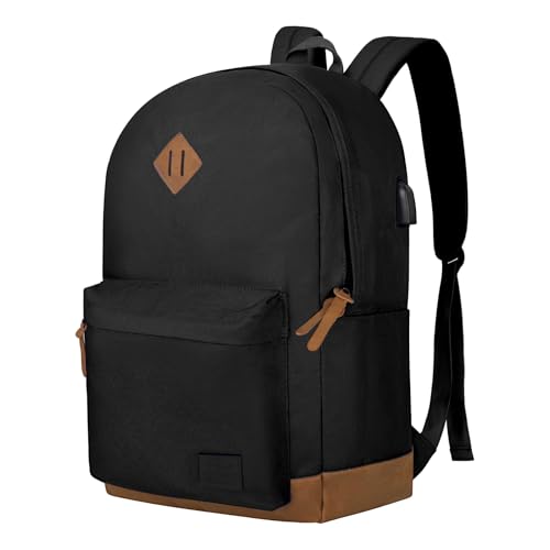 Goloni Classic Backpack with USB Charging Port,Water Resistant Anti-Theft Travel Backpack for Men & Women,Laptop Backpack,...