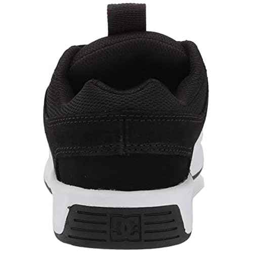 DC Men's Lynz Zero Low Top Casual Skate Shoe Sneaker, Black/White, 3.5