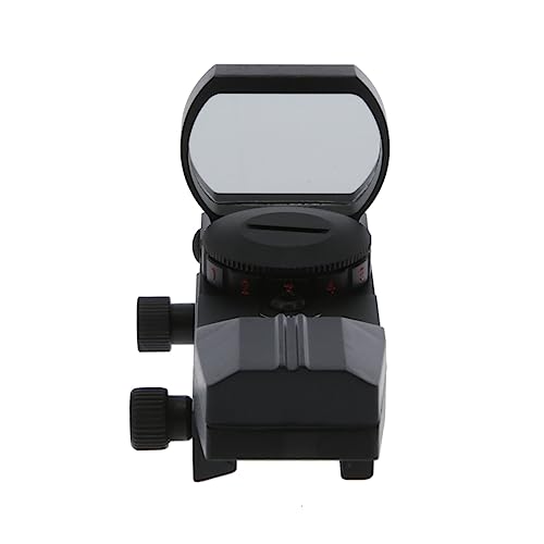 Truglo Dual-Color 34mm x 24mm Hunting Shooting Durable Lightweight Compact Parallax Free Waterproof Shock Resistant Adjustable Red/Green Open Dot Sight Battery Included