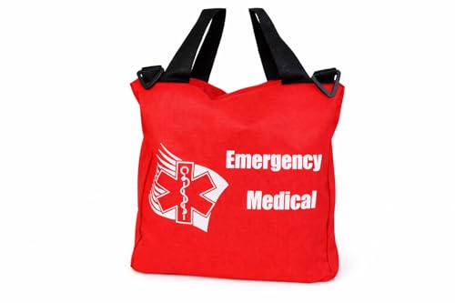 First Aid Trauma & Burn Response Bag – 140+ Piece Emergency Kit with Tourniquet, Water-Jel Burn Dressings, PPE, Wound Care...