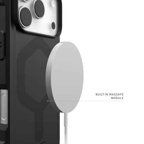 URBAN ARMOR GEAR UAG Designed for iPhone 17 Pro Case Essential Armor - Compatible with MagSafe Military Grade Protective Cover, Black