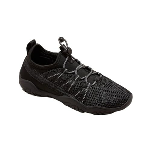 All in Motion Big Kid Boys' Windsor Apparel Water Shoes - (Black, 3)