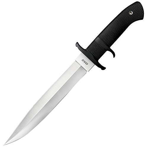 COLD STEEL OSS 8.25" Japanese AUS8A Clip Point Blade 5.125" Kray-Ex Handle Tactical Outdoor Hunting Fixed Blade Knife w/Se...