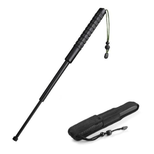 Portable Trekking Pole Collapsible Stick, Durable Tire Thumper Lightweight Hand Tire Checker Tool for Outdoor 26inch