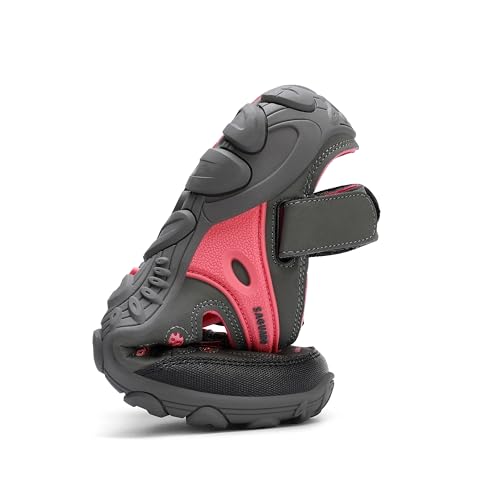 SAGUARO Men's Sport Sandals Adjustable Strap Closed Toe Outdoor Hiking Sandal Beach Water Shoes