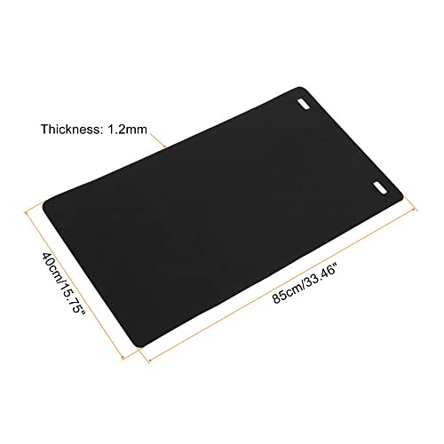 PATIKIL 33x16 EVA Backdrop, 1 Pack Black Soft Photo Background for Light Box Small Products Photography Studio