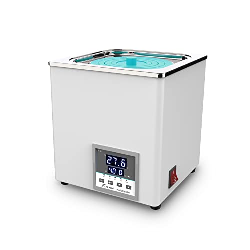 LAB FISH Lab Digital Water Bath 3L Capacity Thermostatic Heater Laboratory Heating Devices Stainless Steel