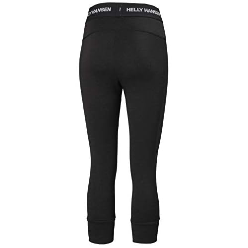 Helly-Hansen LIFA Merino Midweight 3/4 Pant Women's Baselayer for Outdoor Activities, Breathable & Thermoregulating