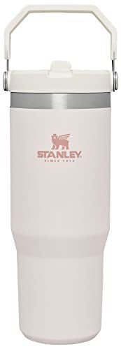 STANLEY IceFlow Flip Straw Tumbler with Handle 30 oz | Twist On Lid and Flip Up Straw | Leak Resistant Water Bottle | Insu...