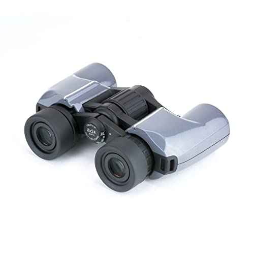 Carson Mantaray 8x24mm Porro Prism Compact Binoculars For Travel, Camping, Hiking, Bird Watching, Sporting Events, Concerts and Outdoor Adventures (MR-824) , Black