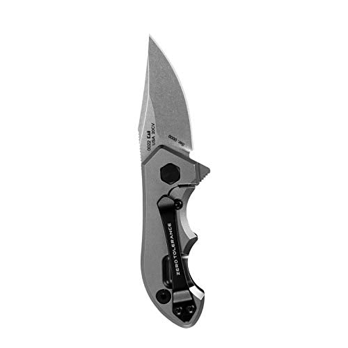 Zero Tolerance and Tim Galyean Pocketknife; 1.8 Inch Premium CPM 20CV Stainless Steel Blade, Carbon Fiber Front with Stone...