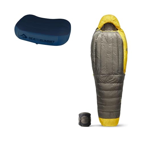 Sea to Summit Sleep System: Aeros Premium Pillow and Spark Down Sleeping Bag