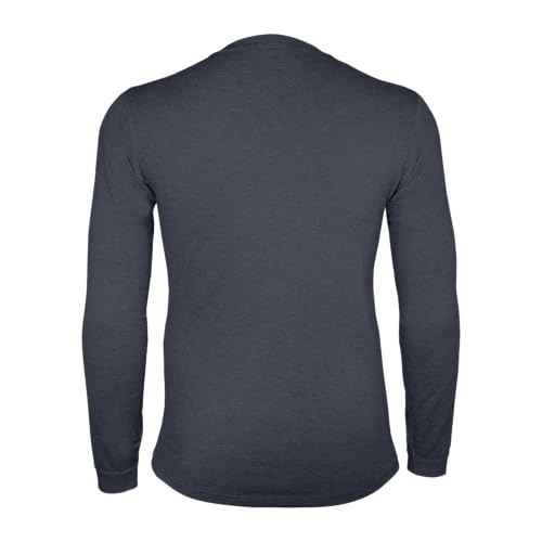 Carhartt Men's MBL110 Base Force¢ç Heavyweight Base Layer Crew - 2X-Large Tall - Navy Heather