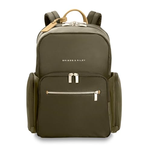 Briggs & Riley Medium Backpack for Women & Men - Daypack for Work, Personal Item Travel Bag, Carry On Size, Lightweight & ...