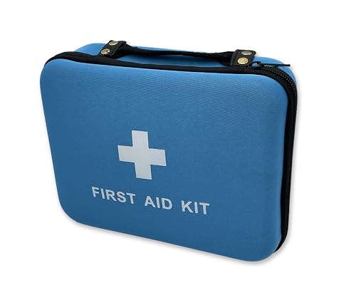 Rapid Care First Aid 160-Piece All-Purpose First Aid Kit for Home, Office & Car – Compact Color Coded Emergency Preparedne...