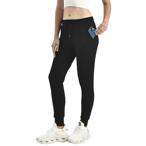 Ipletix Joggers for Women with Pockets,Womens Drawstring Lightweight Yoga Sweatpants for Lounging Workout Running