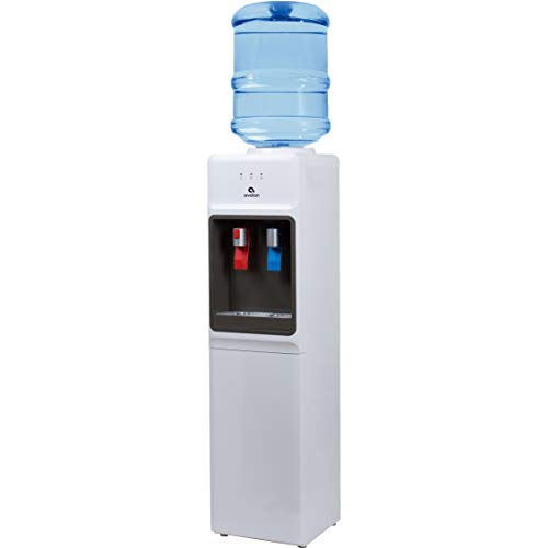 Avalon Top Loading Water Cooler Dispenser - Hot & Cold Water, Child Safety Lock, Innovative Slim Design, Holds 3 or 5 Gall...
