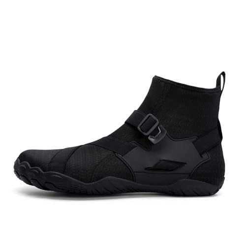 UMANPOO Men Water Shoes Women Barefoot Slip on Sneaker Swim Aqua Beach Running Walking Hiking Cycling Non Slip High Top