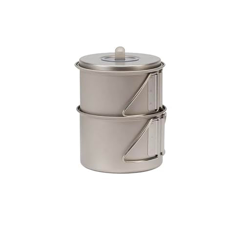 Snow Peak’s Titanium Mini Solo, SCS-0044TR, Japanese Titanium, Ultralight and Compact for Camping and Backpacking, Made in...