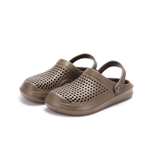 Perforated Slip-On Shoes, Comfortable Clogs for Outdoor and Water Activities, Lightweight and Breathability Casual Sandals