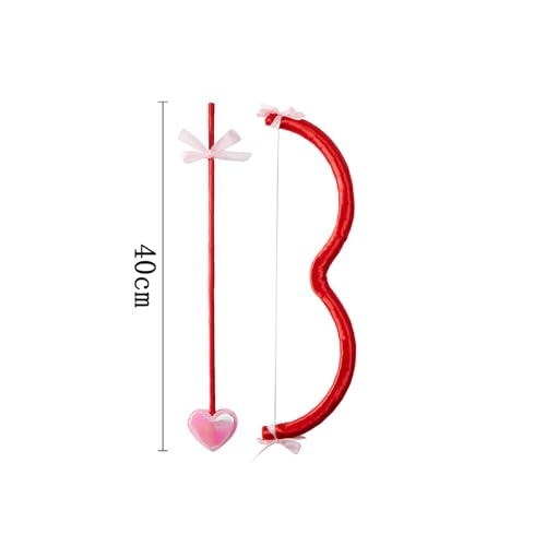 Lucakuins Cupid Mini Bow Arrow Set Halloween Valentine's Day Costume Cosplay Party Favor