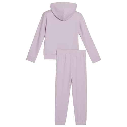 PUMA girls 2 Piece Fleece Set, Pullover Or Zip Up Sweatershirt With Matching Pant