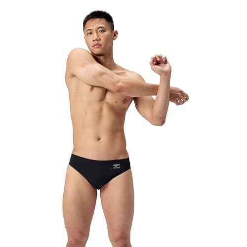 Speedo Men's Swimsuit Brief 2" Outseam Endurance+ Solid Adult Club Training