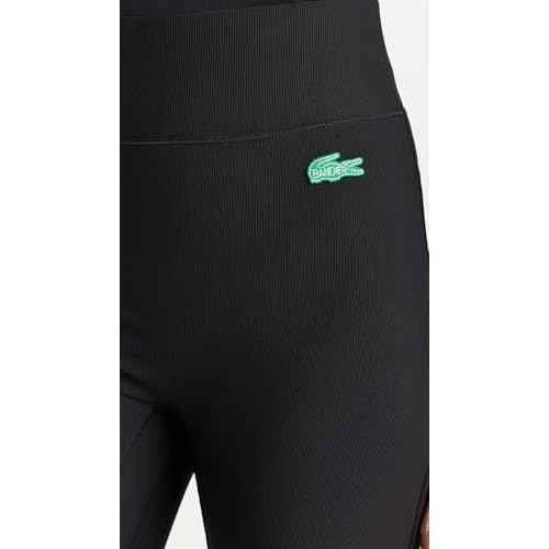 Lacoste Women's Ribbed Flare Pants