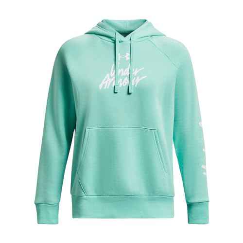 Under Armour womens Rival Fleece Graphic Hoodie