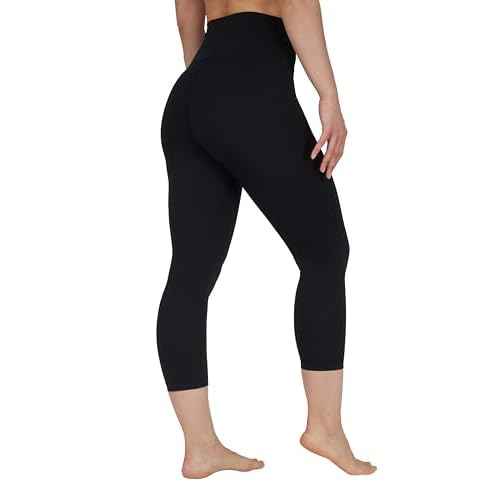 Yogalicious High Waist Buttery Soft Lightweight Capri Leggings High Rise Workout Yoga Pants for Women