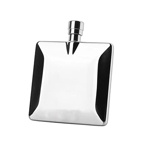 Bothyi Drinking Bottle Drinkware Bar Gift Supplies Liquid Flagon 100ml Leakproof Flat Hip Flagon Portable Flagon for Weddi...