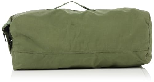 Military Outdoor Clothing Previously Issued Government Olive Drab Cordura 2 Strap Duffle Bag