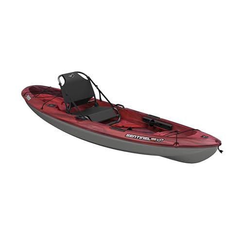 Pelican Sentinel 100XP - Angler Sit on top Fishing Kayak - Lightweight - Ergocast XP™ Seating System - 10 ft