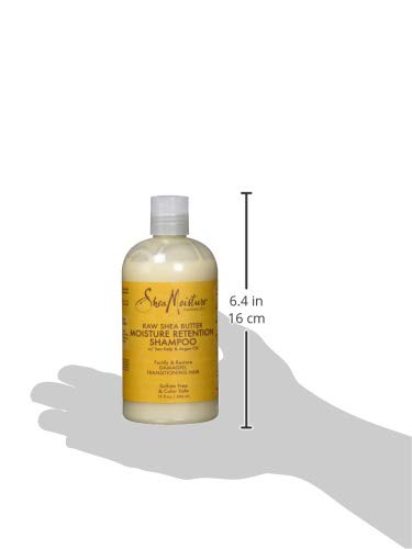 Shea Moisture Raw Shea Butter Moisture Retention Shampoo, 13 Ounce