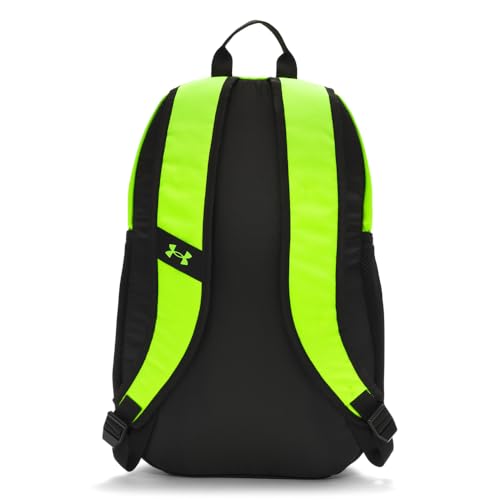 Under Armour Unisex Hustle Sport 6.0 Backpack, (389) Hyper Green/Black/Black, One Size Fits Most