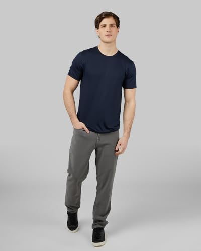 32 Degrees Men's Cool Classic Crew T-Shirt | Anti-Odor | 4-Way Stretch | Moisture Wicking