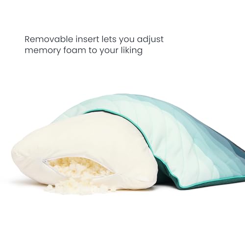 Rumpl The Adjustable Camp Pillow - Full Size Packable Outdoor and Travel Pillow, Two-Sided Temperature Control, 22" x 15",...