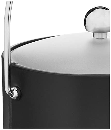 Kraftware Bartenders Choice Fun Colors Collection Ice Bucket - 3-Quart, Double Wall Construction, Keeps Ice Perfectly Chil...