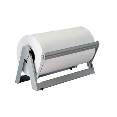 LEM Products 15" Freezer Paper Cutter, with 450' Paper Roll, Steel, Gray
