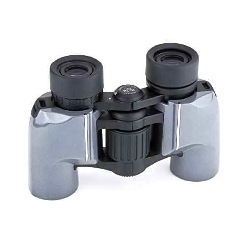 Carson Mantaray 8x24mm Porro Prism Compact Binoculars For Travel, Camping, Hiking, Bird Watching, Sporting Events, Concerts and Outdoor Adventures (MR-824) , Black