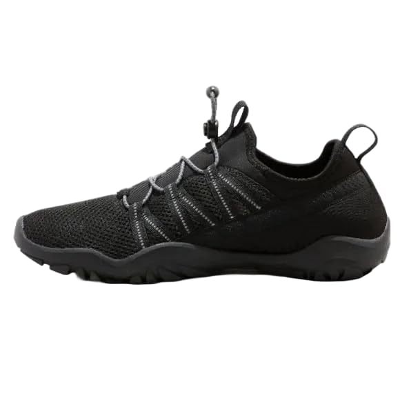 All in Motion Big Kid Boys' Windsor Apparel Water Shoes - (Black, 3)