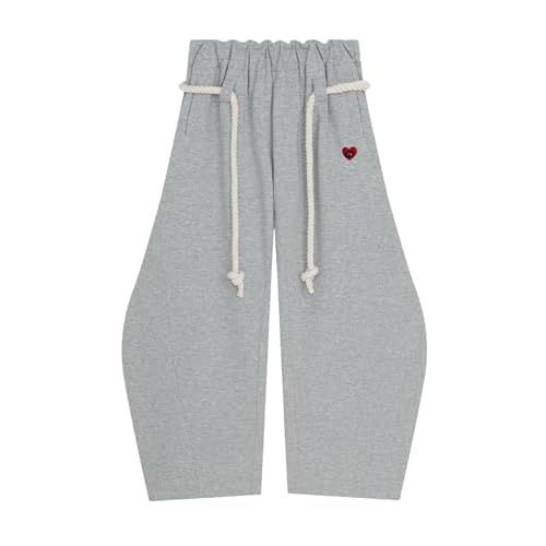 Aelfric Eden Super Baggy Barrel Sweatpants Wide Leg Pants for Women Men Casual Elastic Waist Unisex Lantern Trouser Pants
