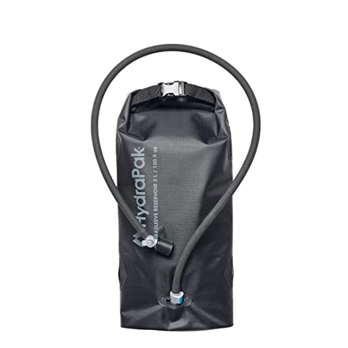 Hydrapak HydraSleeve - Insulated Sleeve with Shape-Shift Low-Profile Water Bladder/Reservoir for Hydration Backpacks, 3-Liter (100 oz.), High Flow Bite Valve, Safe & Reliable