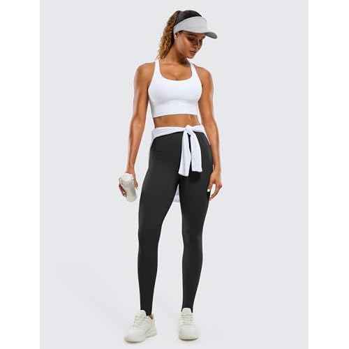 CRZ YOGA Butterluxe Workout Leggings Pockets 31" - High Waisted Athletic Gym Womens Yoga Pants for Tall Women