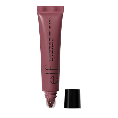 e.l.f. Glow Reviver Melting Lip Balm, Hydrating Tinted Lip Balm For A Glossy Finish & Soft, Supple Lips, Vegan & Cruelty-F...