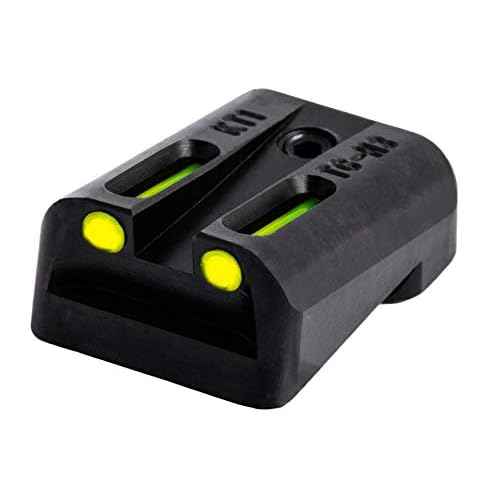 Truglo TFO Tritium & Fiber-Optic Sight Durable Snag-Resistant Glowing Night Sight, Compatible with Kimber 1911 Models with Fixed Rear Sight (Excluding Micro Series)