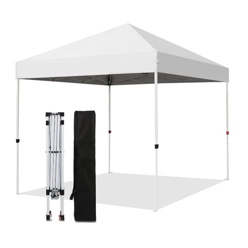 Northroad 8X8 FT Pop Up Canopy, Outdoor Instant Canopy Tent w/Carrying Bag, Portable Gazebo Shelter for Wedding Party,Comm...