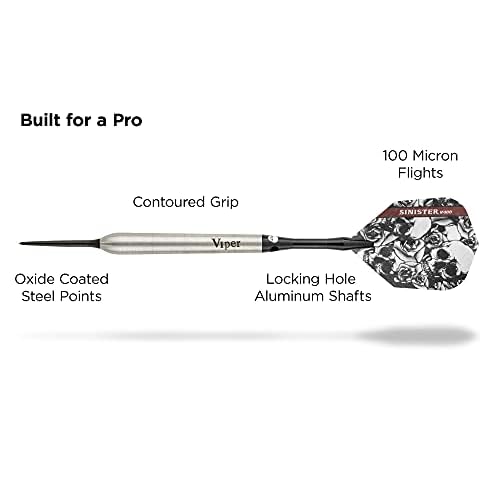 Viper Sinister 95% Tungsten Steel Tip Darts
